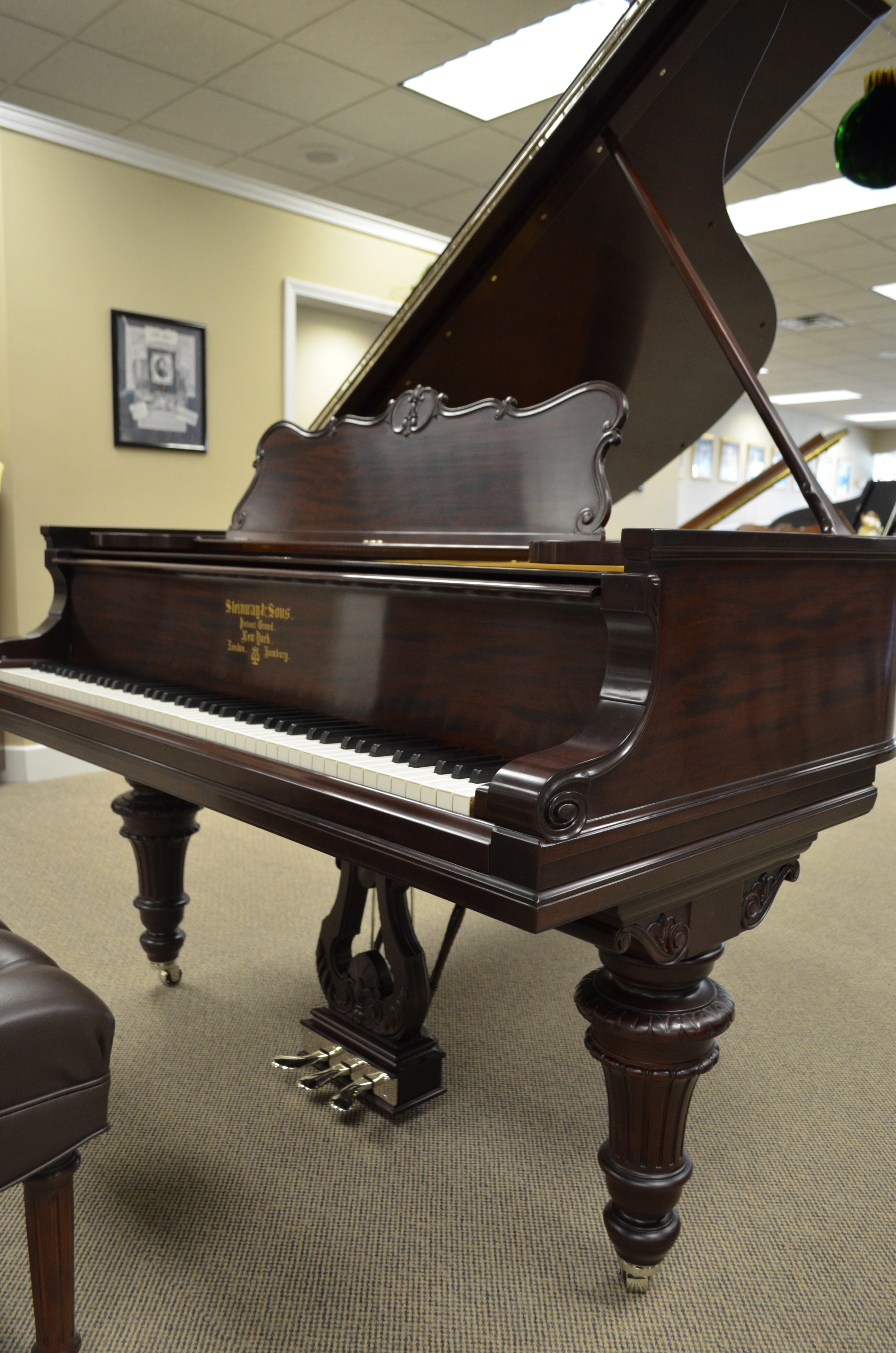Featured Piano: Steinway Model A II with Ice Cream Cone Legs