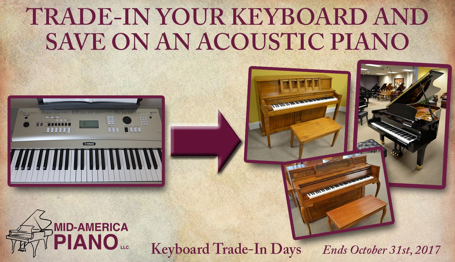 Trade in your keyboard PianoNotes Online